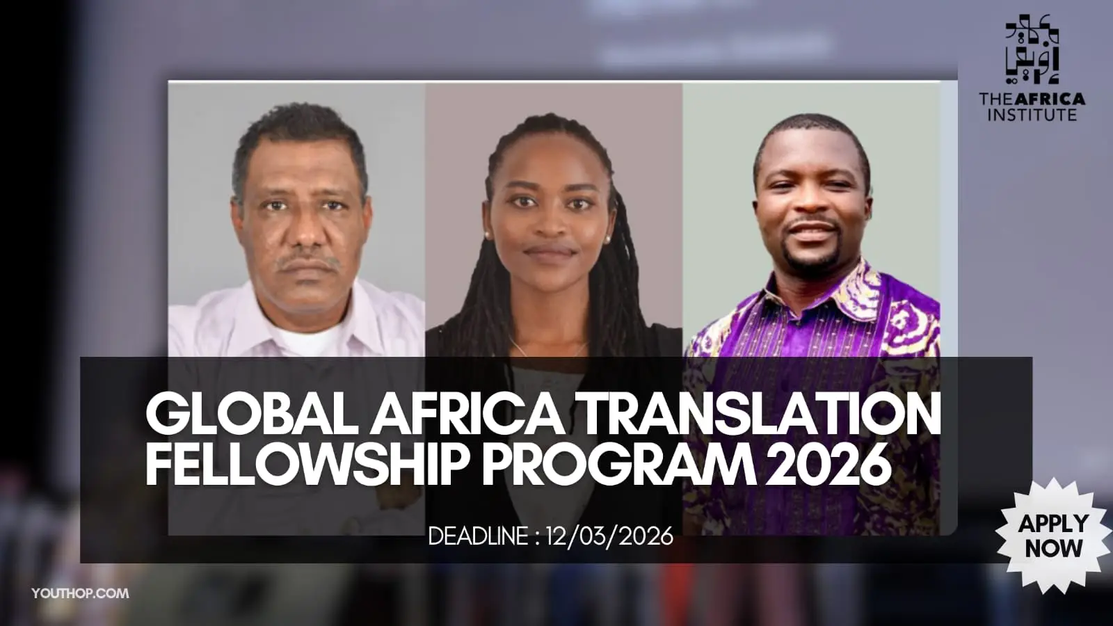 Global Africa Translation Fellowship 2026: Up to $5,000 Grant to Translate African and Diaspora Texts into English, Arabic, and Beyond