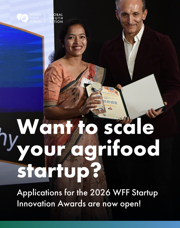 WFF Startup Innovation Awards 2026: Global Competition for Youth-Led Agrifood Startups with Cash Prizes, Accelerator Access, and Global Recognition