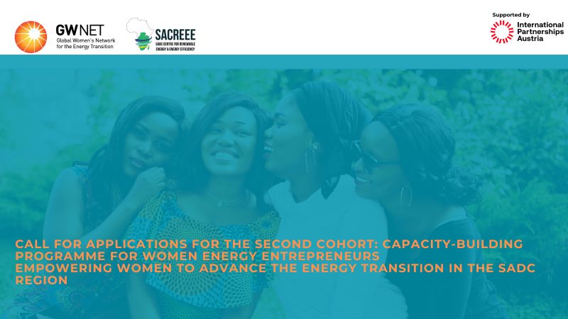 Capacity-Building Programme for Women Energy Entrepreneurs in SADC 2026: Apply by 3 April 2026 for the Second Cohort