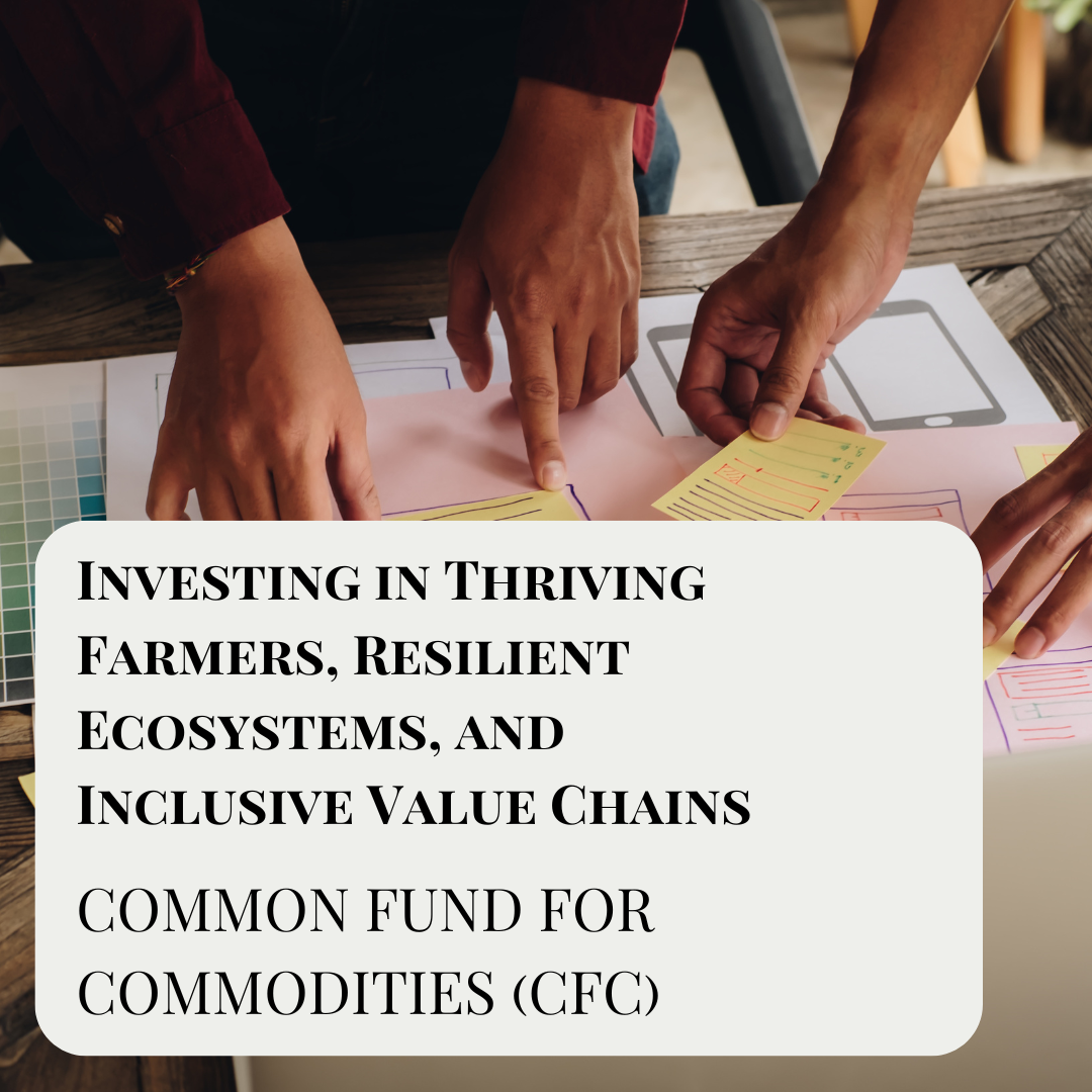 CFC Call for Proposals 2026 Investing in Thriving Farmers, Resilient Ecosystems, and Inclusive Value Chains