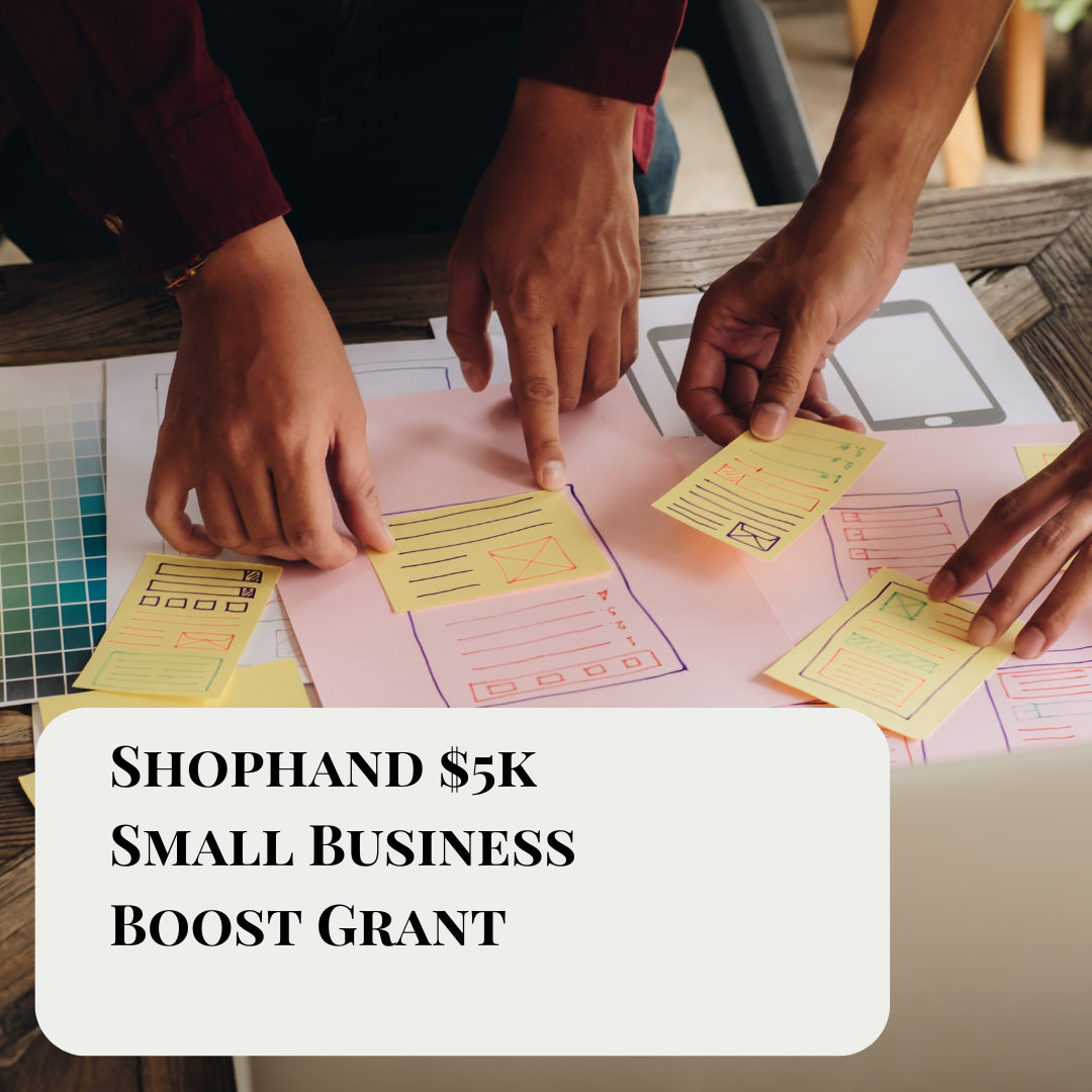 Shophand $5k Small Business Boost Grant