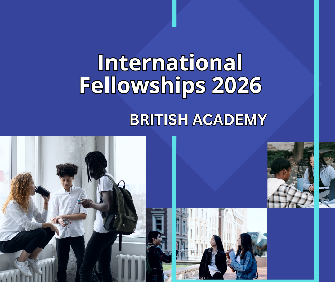 International Fellowships 2026 – British Academy