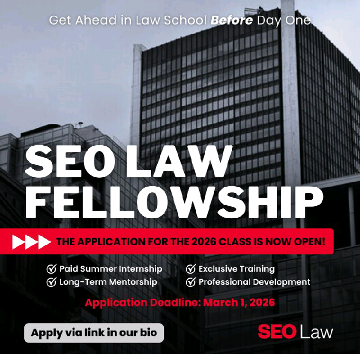 Sponsors of Educational Opportunities (SEO) Law Fellowship: A Complete Guide for Aspiring Lawyers