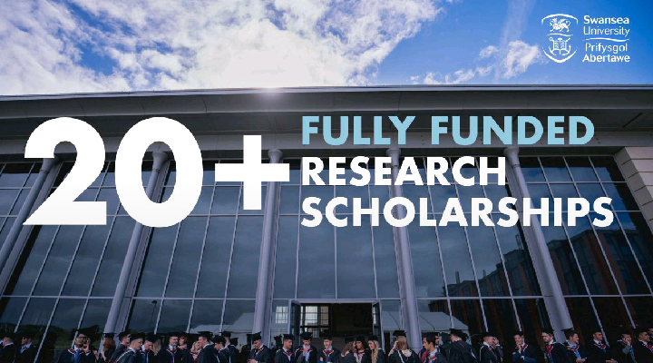 Swansea University Research Scholarships: Fully Funded Opportunities for 2025/2026