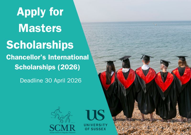 Chancellor’s International Scholarships (2026) – University of Sussex
