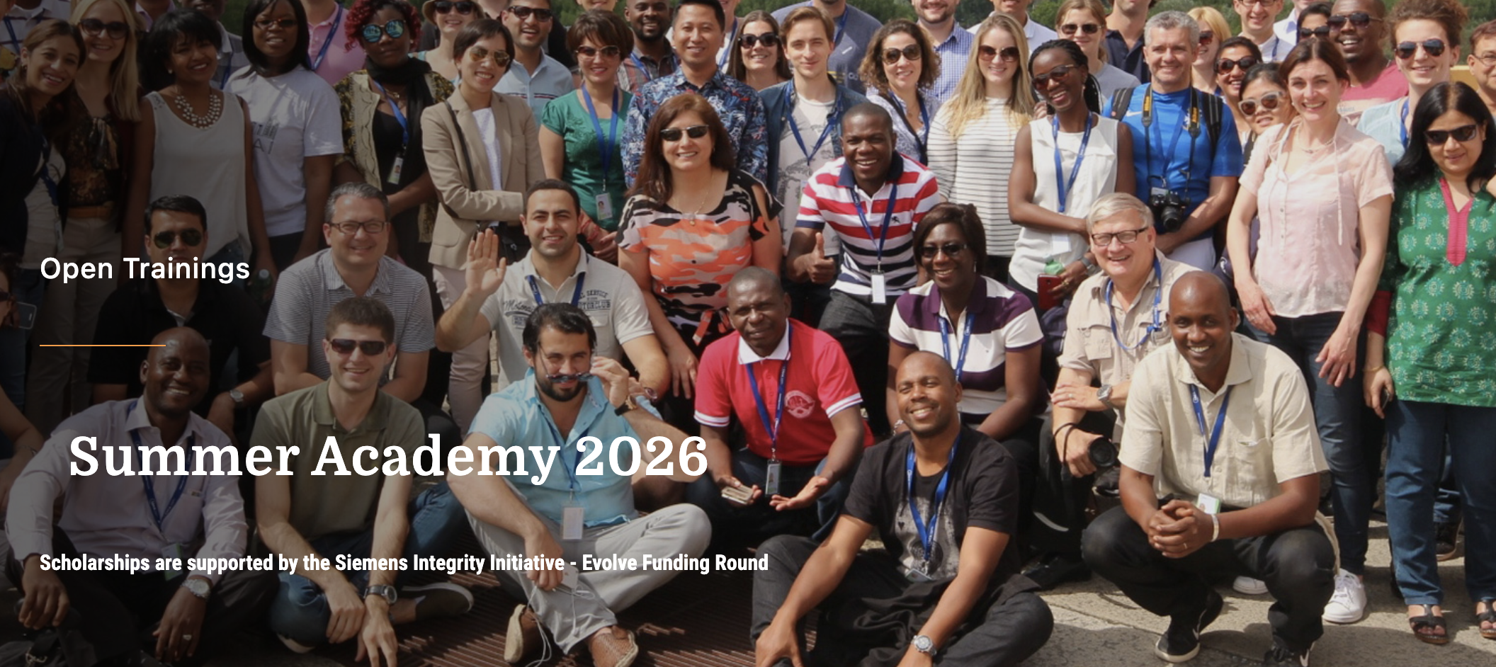 International Anti-Corruption Summer Academy (IACSA) 2026 – Open Trainings
