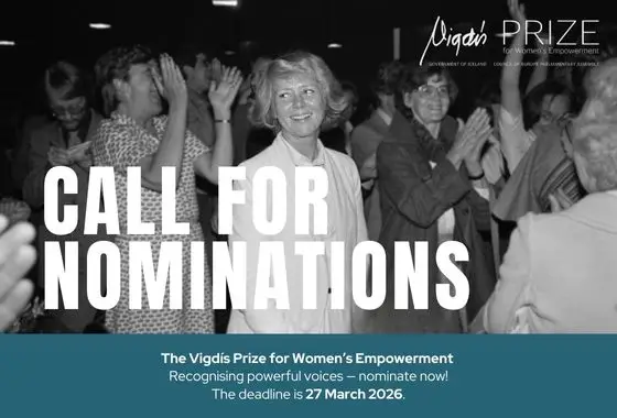 Vigdís Prize for Women’s Empowerment 2026: Call for Nominations Now Open