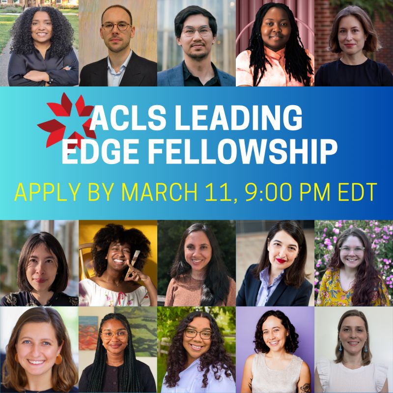 ACLS Leading Edge Fellowships 2026: $70,000+ Paid Two-Year Fellowships for Recent Humanities PhDs