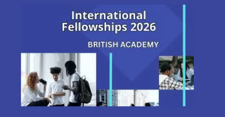 International Fellowships 2026 – British Academy (UK)