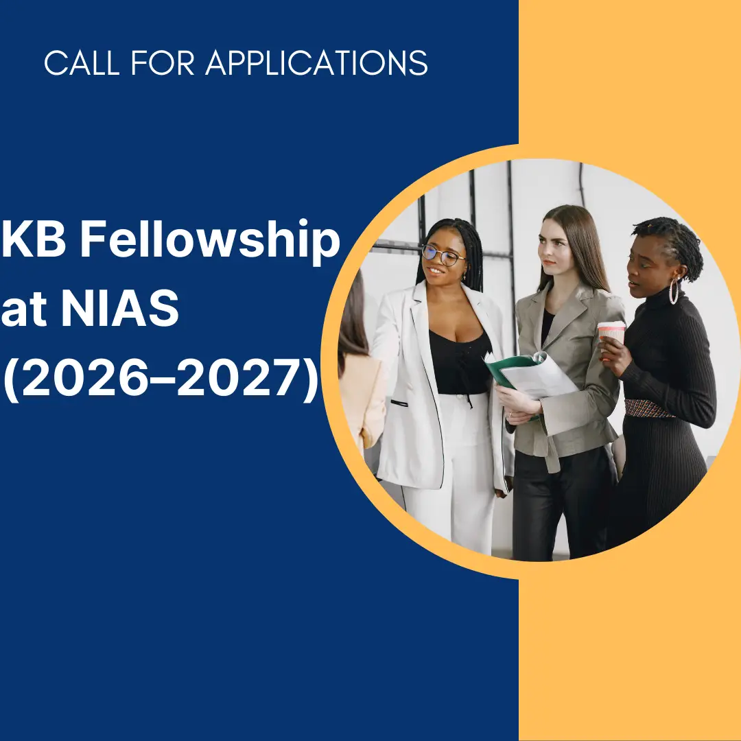 KB Fellowship at NIAS – Call for Applications (2026–2027)