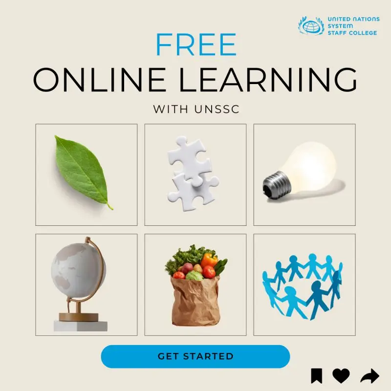 Free Learning Opportunities: Build Your Skills for Sustainable Development and Global Impact