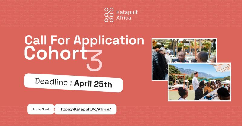 Katapult Africa – Applications Now Open for Climate & Impact Startup Support