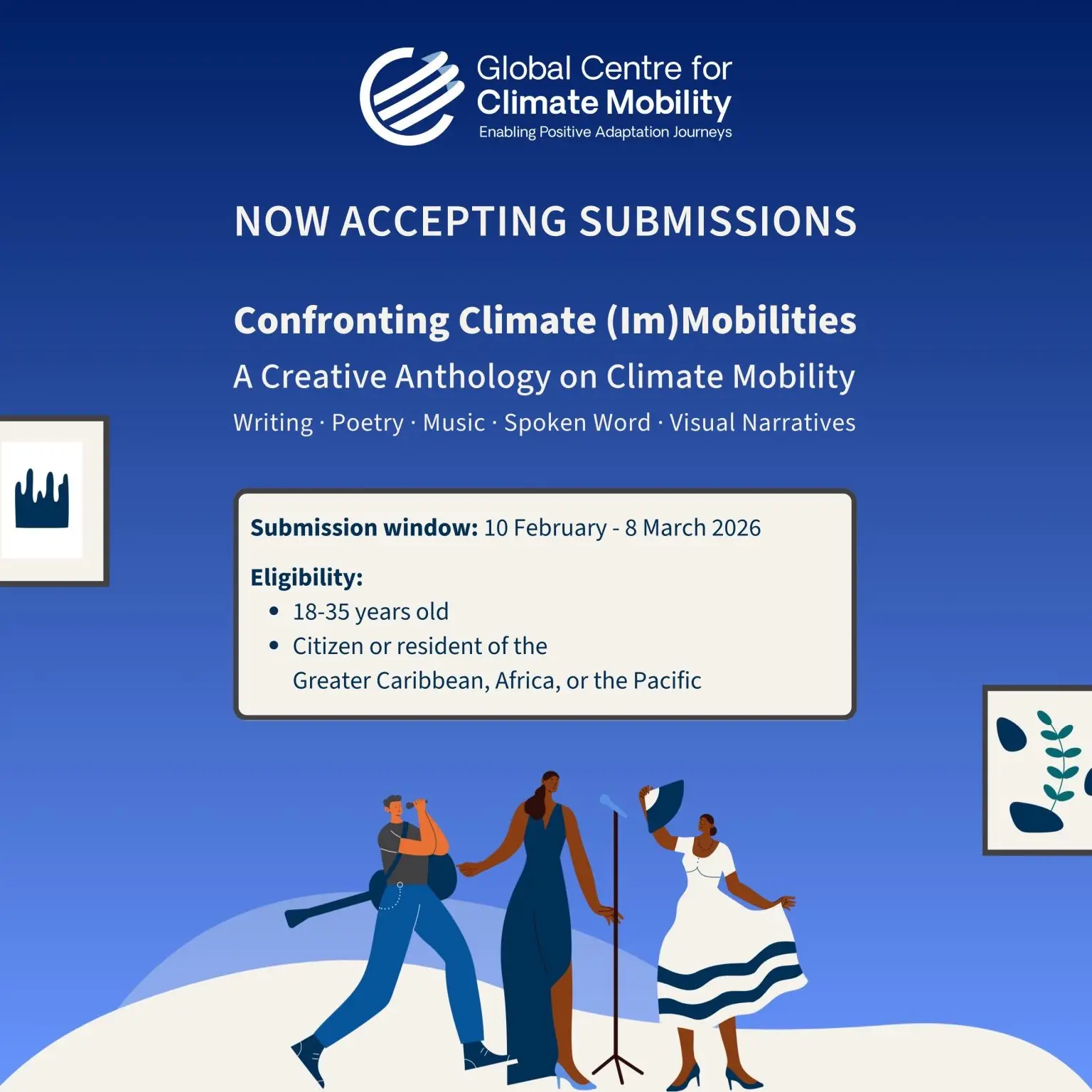 Confronting Climate (Im)Mobilities Anthology 2026: Call for Youth Submissions from Africa, the Greater Caribbean, and the Pacific