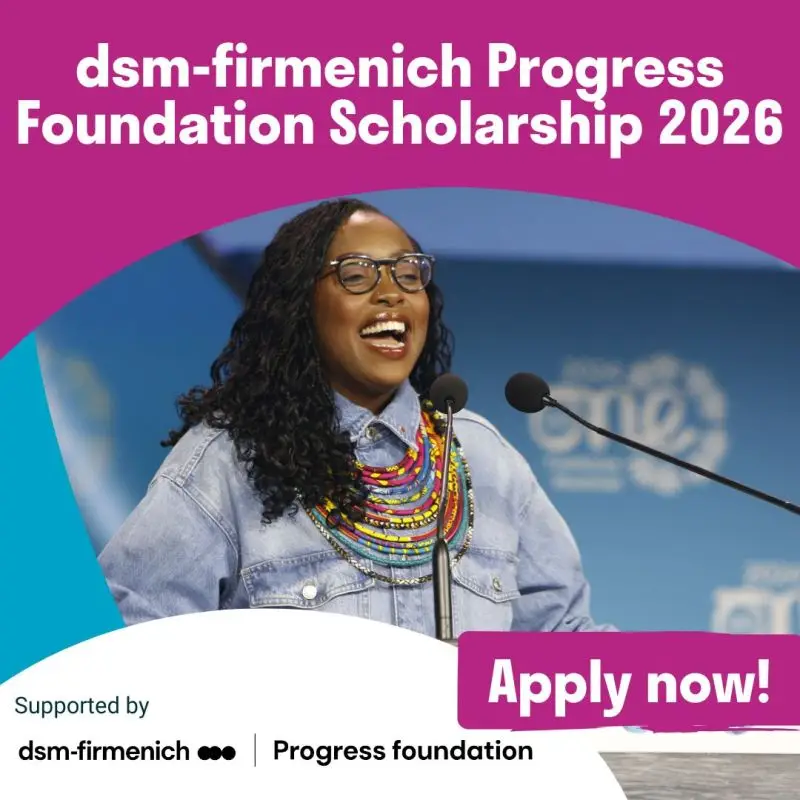 dsm-firmenich Progress Foundation Scholarship 2026: Empowering Young Changemakers