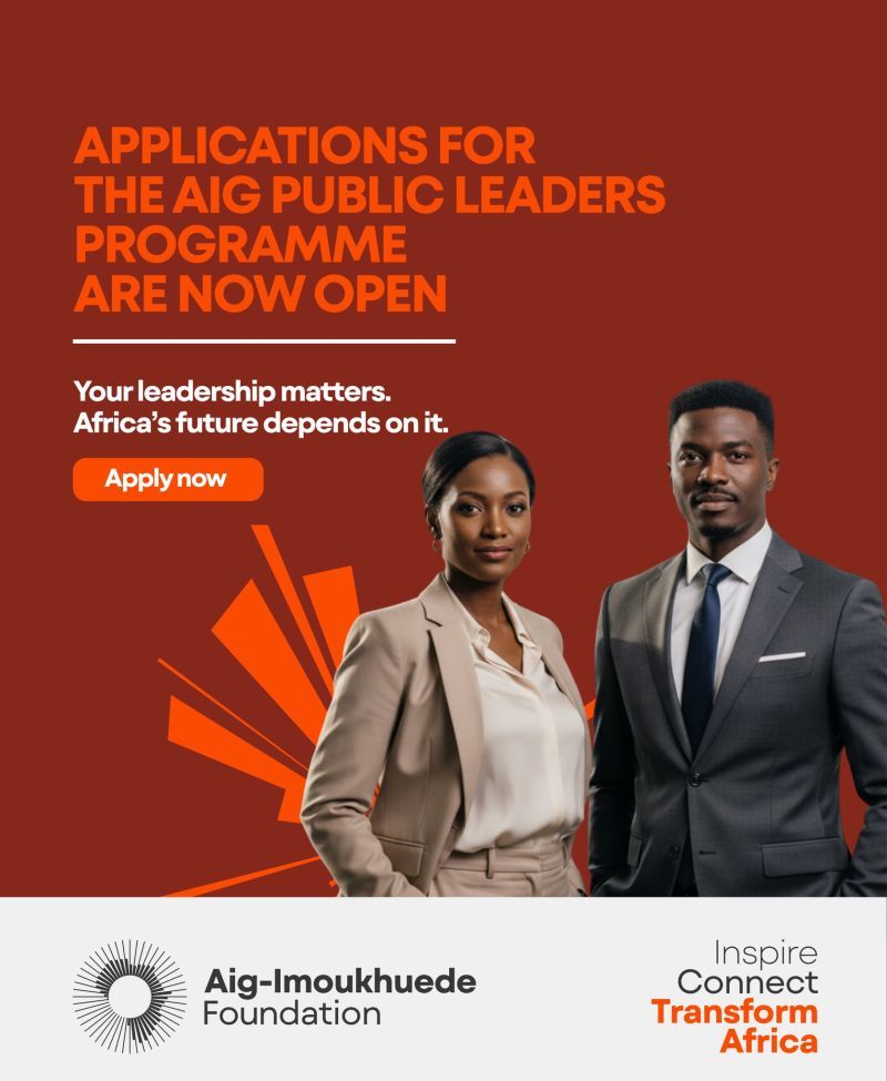 Apply Now: AIG Public Leaders Programme 2026 at Oxford’s Blavatnik School of Government