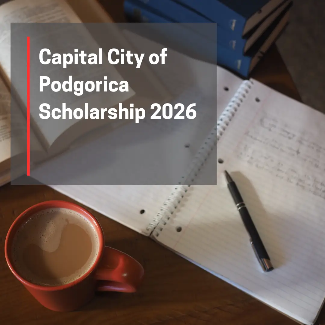 Capital City of Podgorica Scholarship 2026