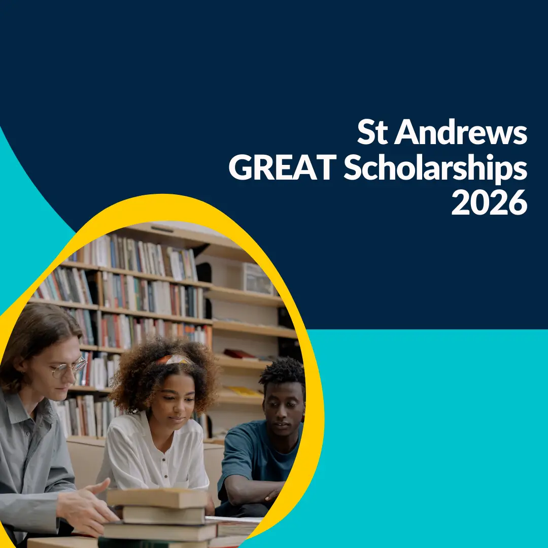 St Andrews – GREAT Scholarships 2026