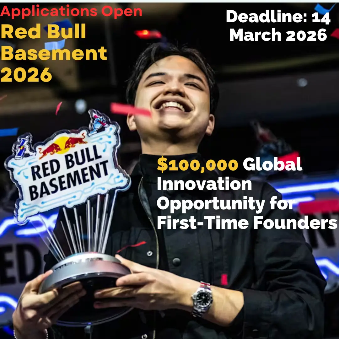 Red Bull Basement 2026: $100,000 Global Innovation Opportunity for First-Time Founders