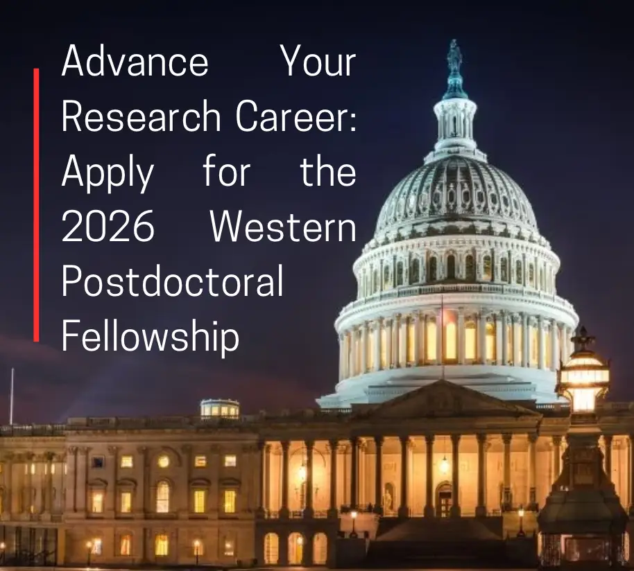Advance Your Research Career: Apply for the 2026 Western Postdoctoral Fellowship