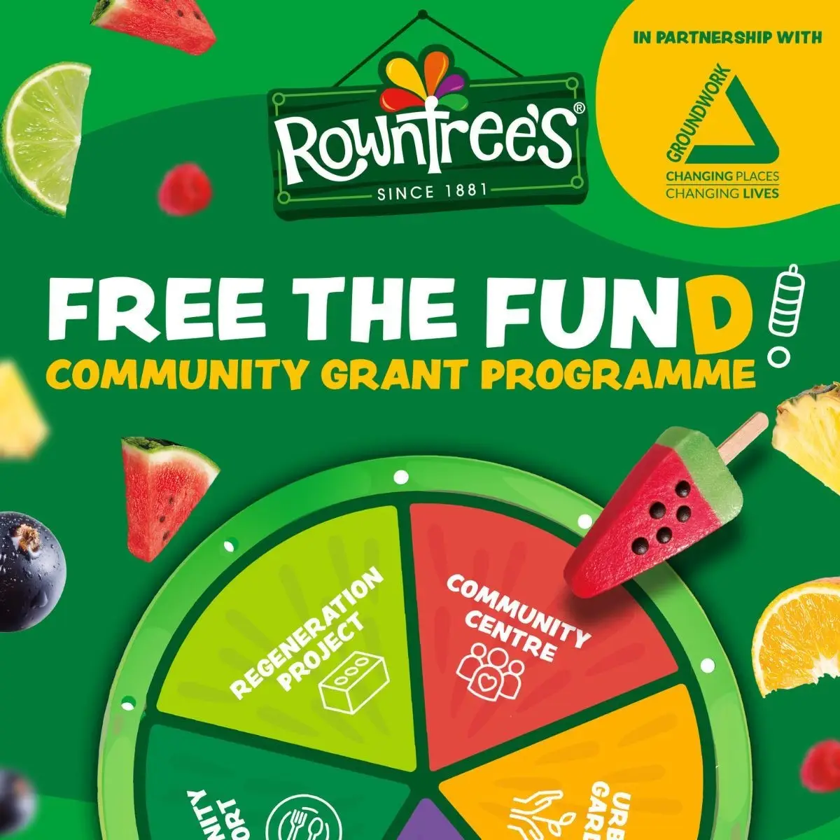 Rowntrees Free the Fund Community Programme 2026: Up to £10,000 Grants for Community Summer Projects (Apply by March 31, 2026)