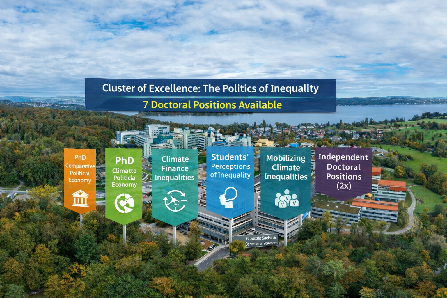 7 Doctoral Positions at the University of Konstanz: Join the “Politics of Inequality” Research Cluster in Germany