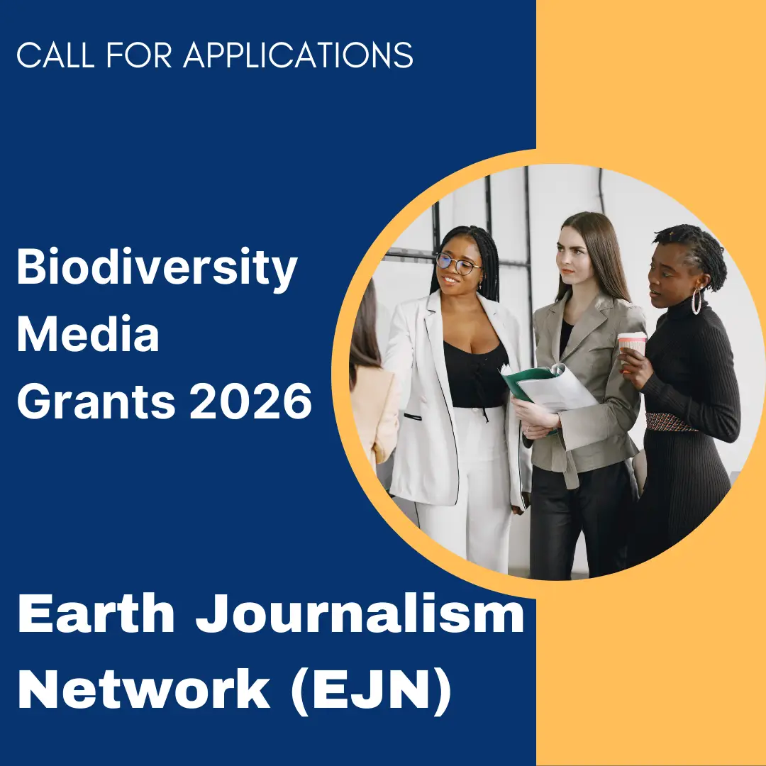 Applications Open for Biodiversity Media Grants 2026