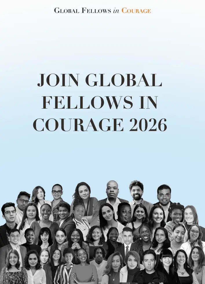 Global Fellows in Courage (GFiC) Fellowship 2026: 6-Month Human Rights & Gender Justice Accelerator for Social Entrepreneurs (Ages 25–35)