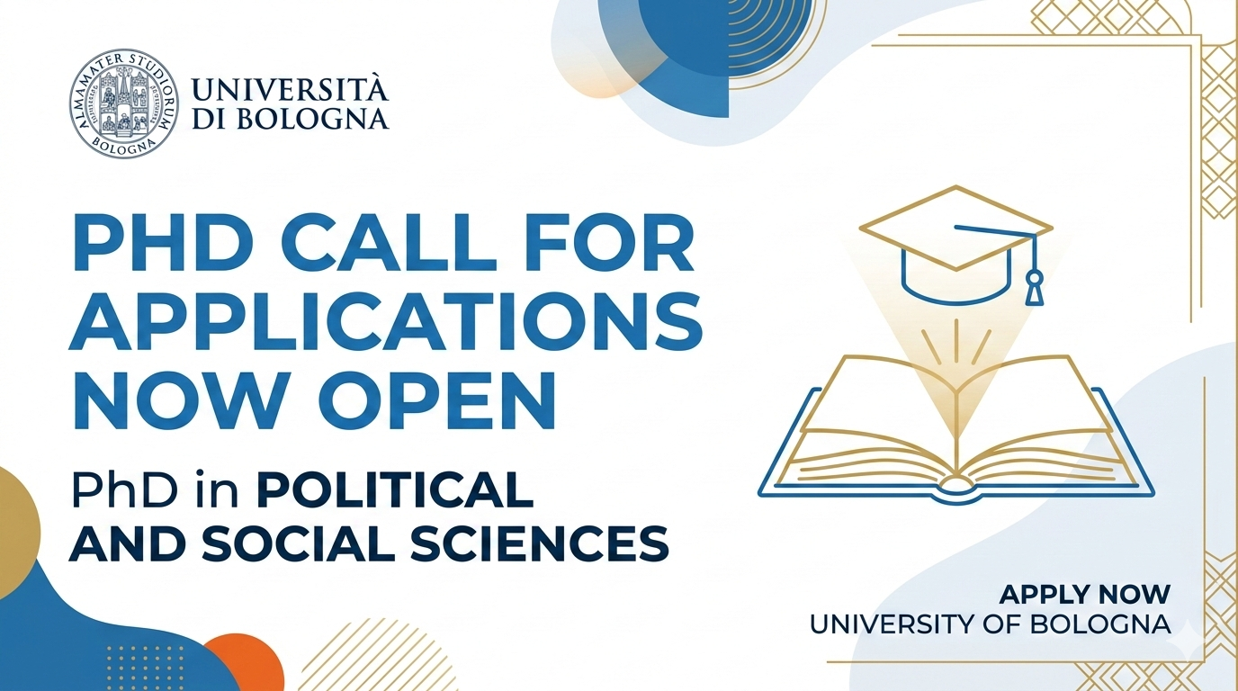 PhD in Political and Social Sciences 2026 at the University of Bologna – Applications Now Open