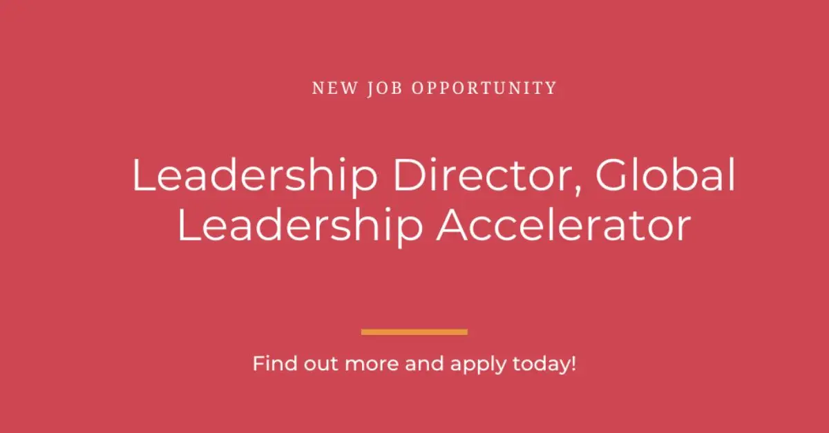 Teach For All Leadership Director Job 2026