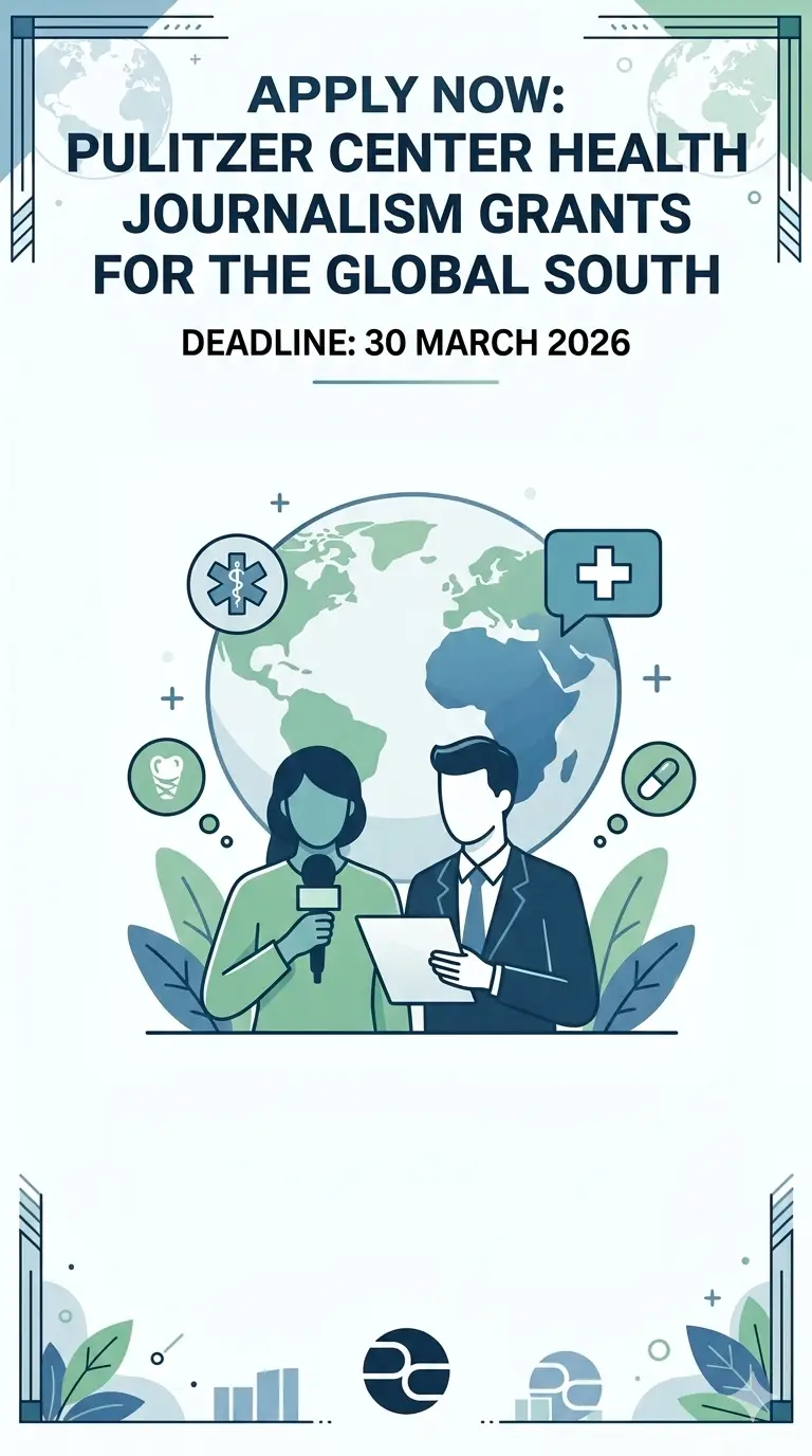 Apply Now: Pulitzer Center Journalism Grants on Health in the Global South