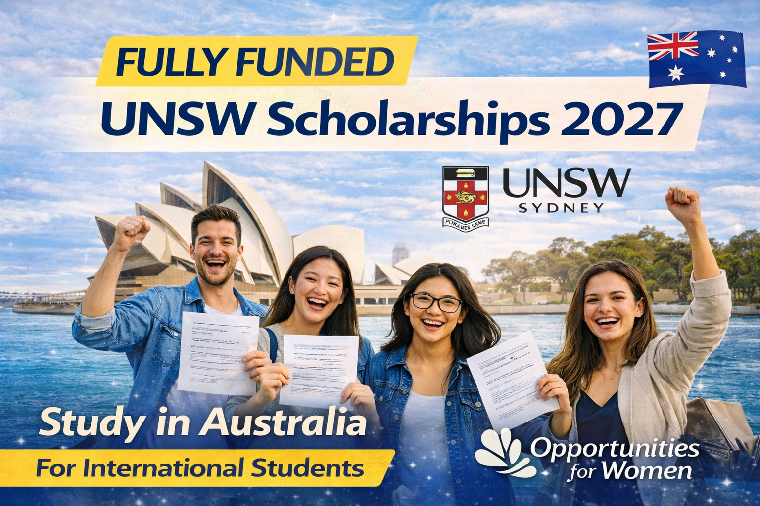 UNSW Scholarships for International Students in Australia 2027 (Fully Funded)