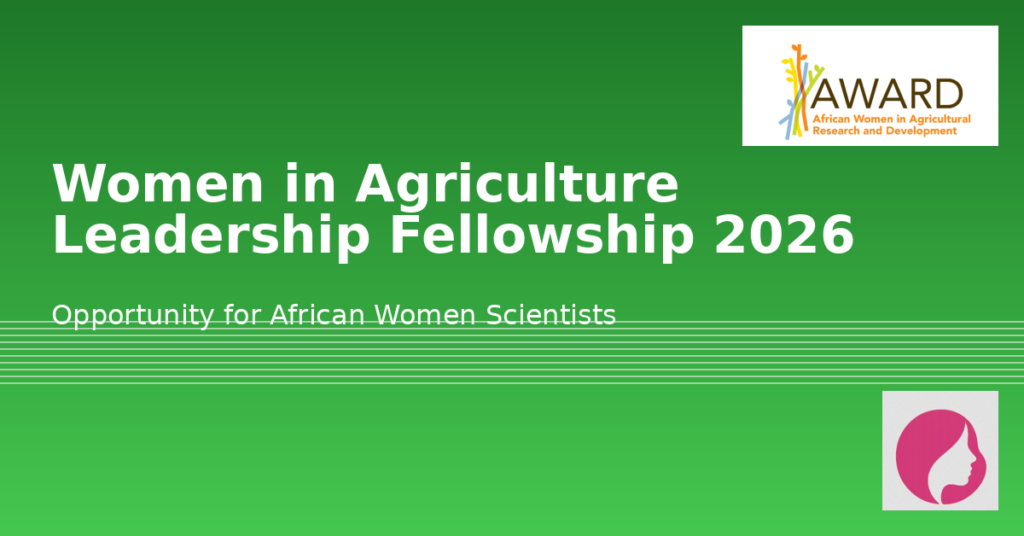 Call to apply for the Women in Agriculture Leadership Program Fellowship for the Africa-Australia Partnership for Climate Responsive Agriculture