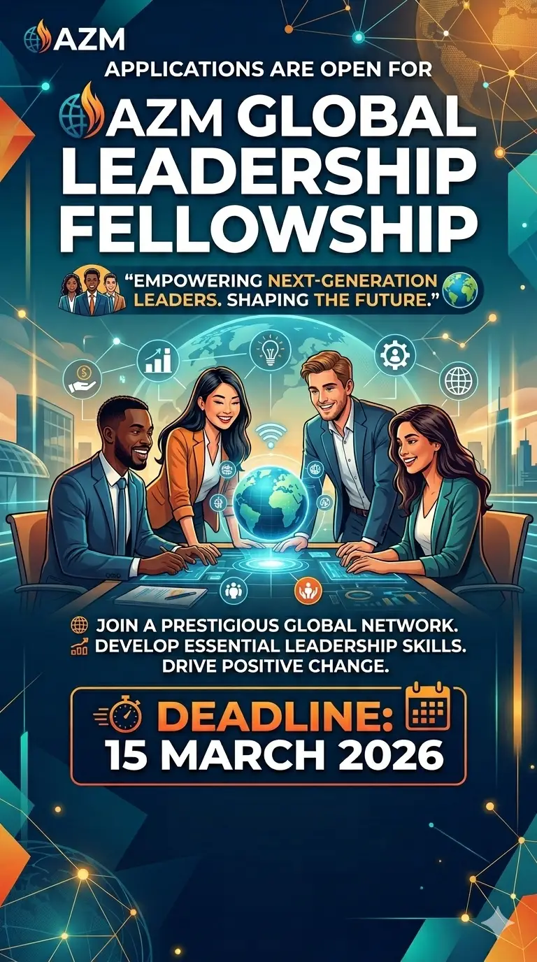 Apply for the Azm Global Leaders Fellowship 2026–2028