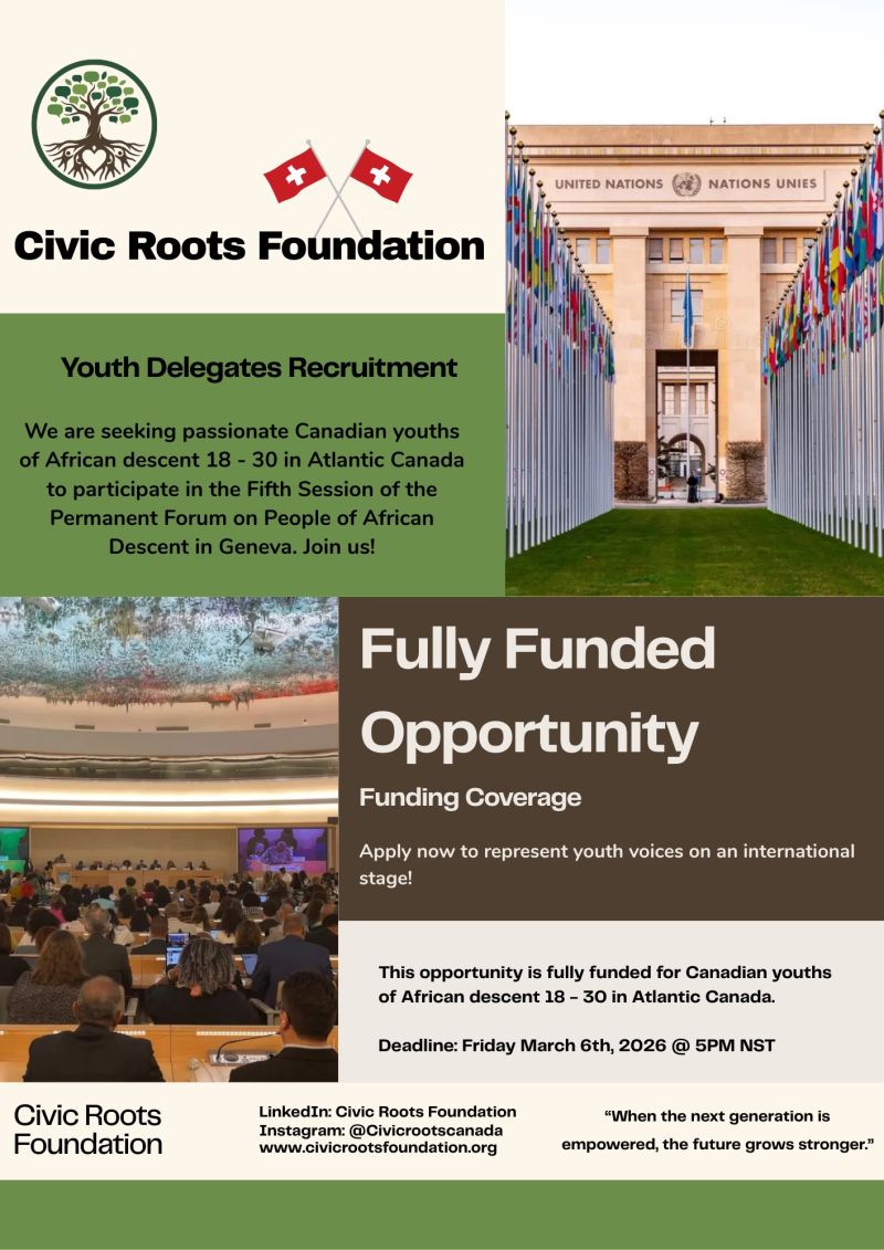 2026 Fully Funded Youth Leadership Delegation to Geneva, Switzerland