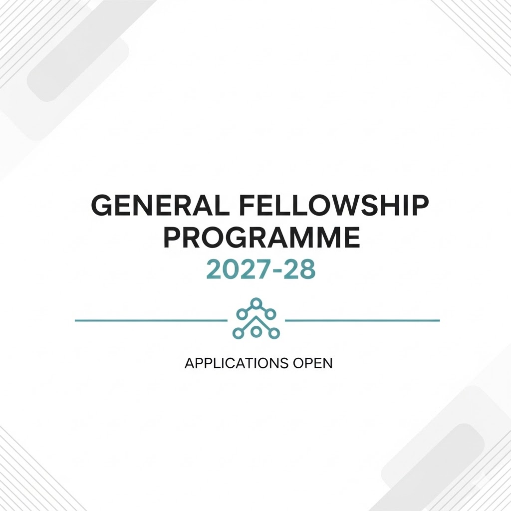 General Fellowship Programme 2027–2028 (Residential Research Fellowship)