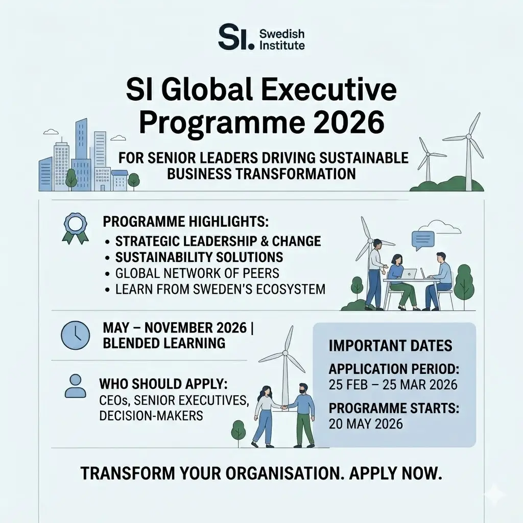SI Global Executive Programme 2026: A Premier Opportunity for Senior Leaders Driving Sustainable Business Transformation