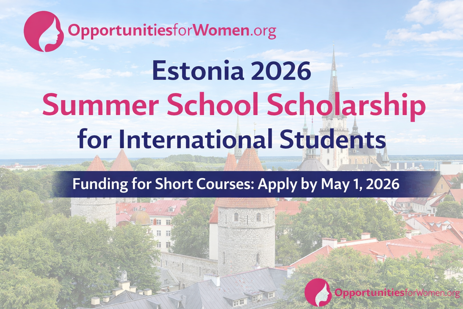 Estonia 2026 Summer School Scholarship for International Students